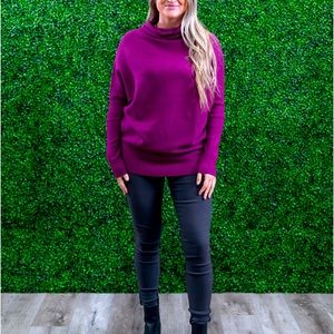 Plum BluIvy brand Sweater, M/L, EUC